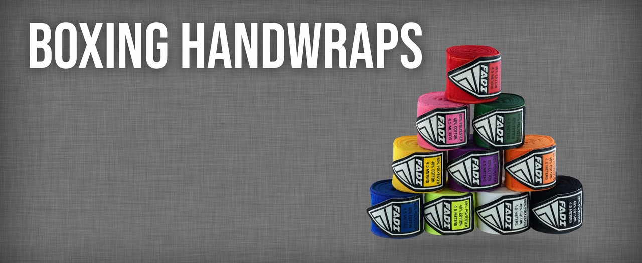 FADI Mexican Style Elastic Handwraps in 10 Colors for Boxing, MMA, Muay Thai
