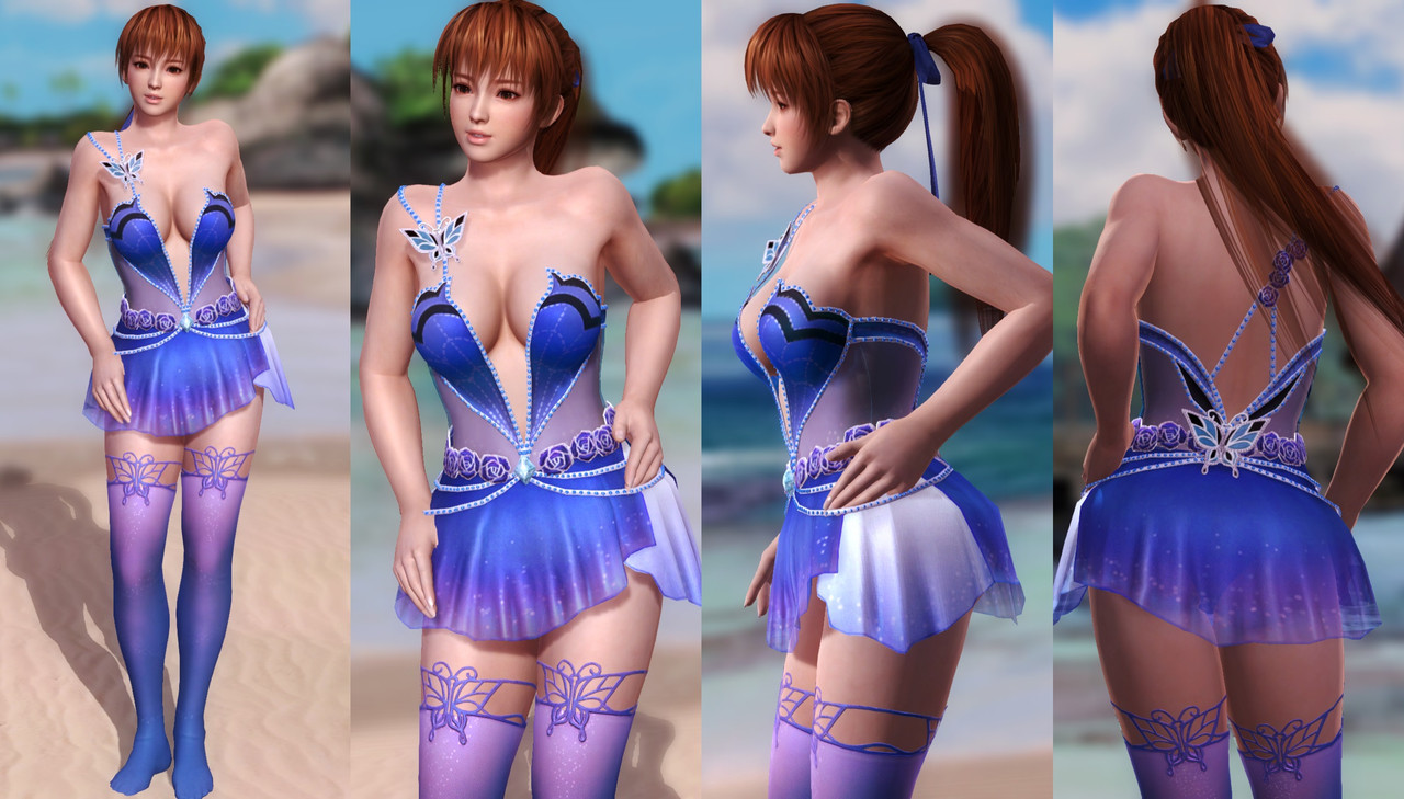 Kasumi DOAXVV Papillon Dance (Blue)