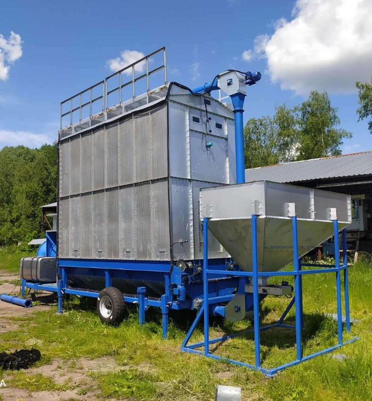 Сушарка для зерна мобільна