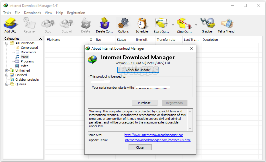 Internet Download Manager (IDM) 6.41 Build 6 Final Multilingual