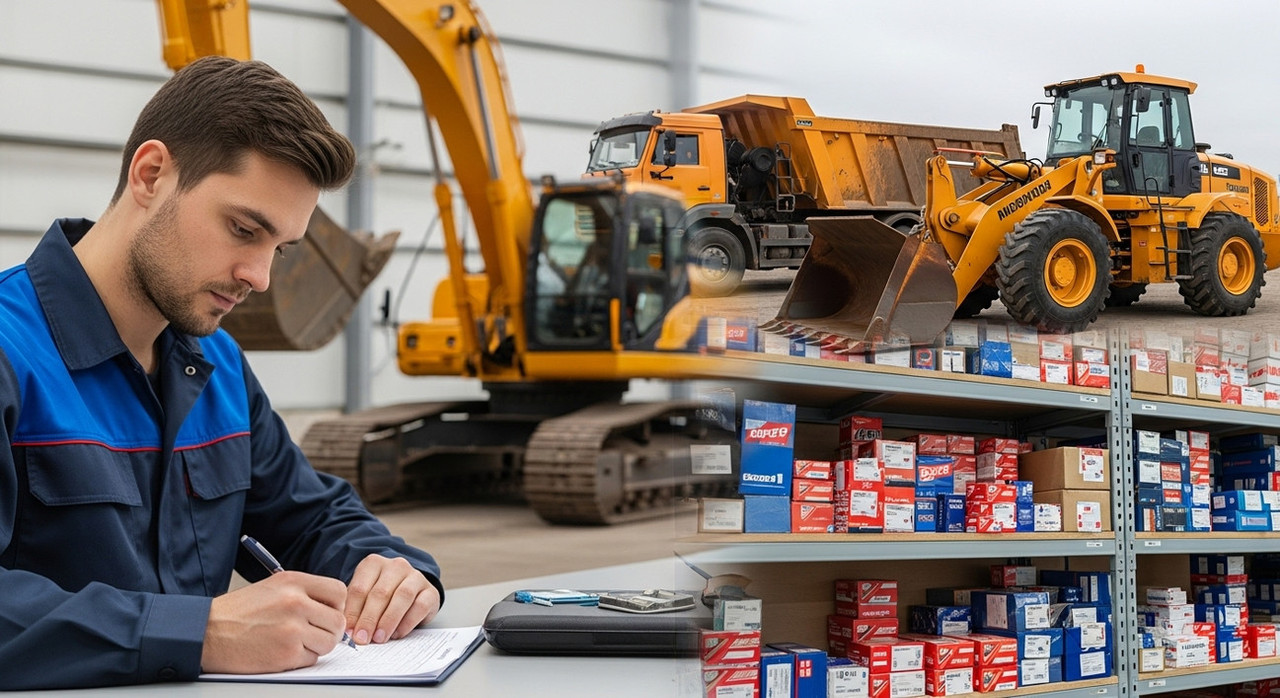 Обслуживание спецтехники и планирование закупки запчастей для снижения простоев