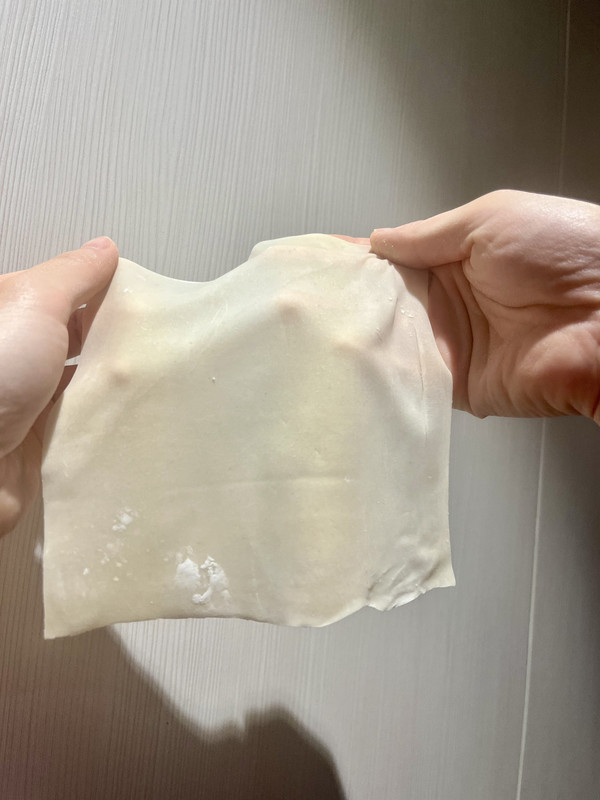 可以透光的馄饨皮