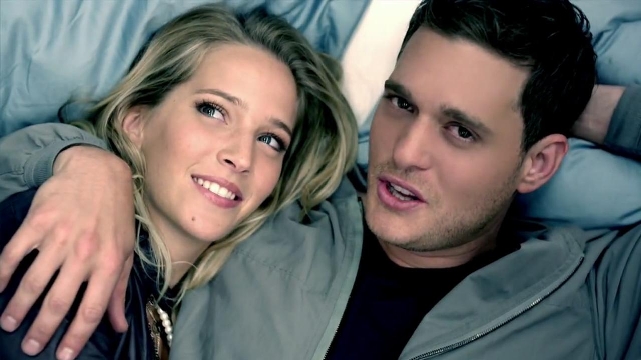 Buble and his wife