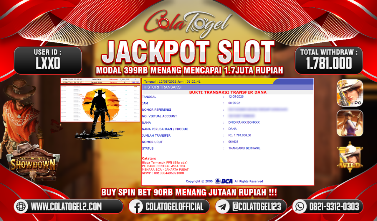 JACKPOT SLOT GACOR!!