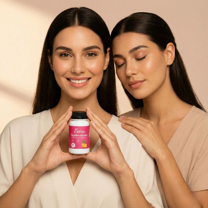 Model holding Floras