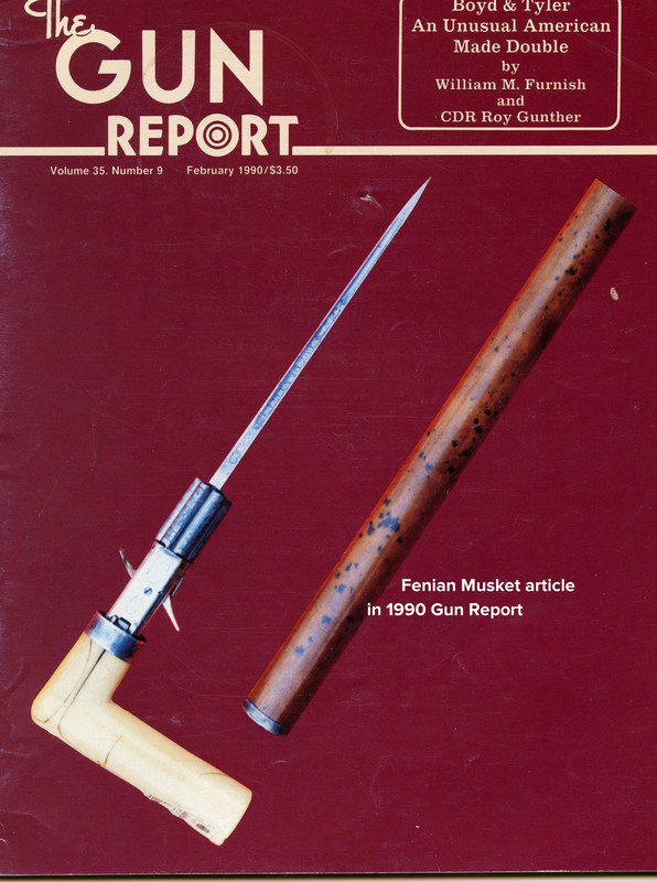 #1 The Gun Report February 1990  - labelled