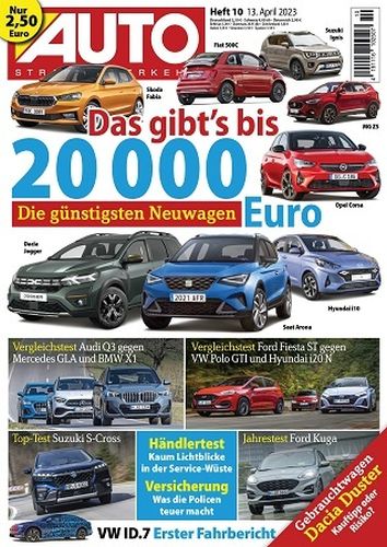 Cover: Auto Strassenverkehr Magazin No 10 vom 13  April 2023