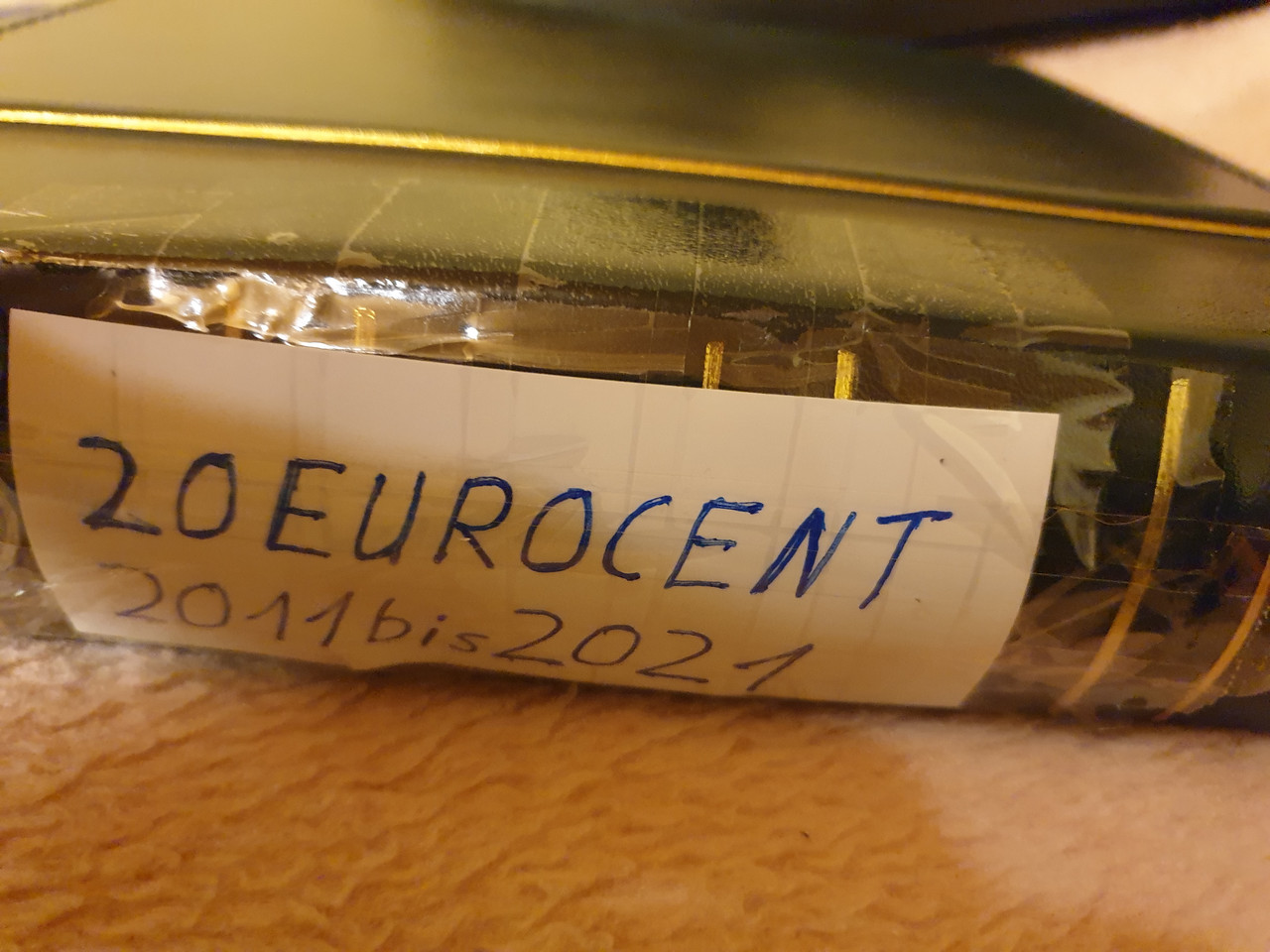 Mappe 18 20 Eurocent 2011 bis 2021 (1)