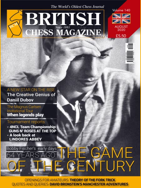 CHESS PERIODICALS :: British Chess Magazine - Page 2 Bcm-2020-08