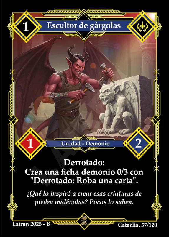 ESCULTOR DE GARGOLAS