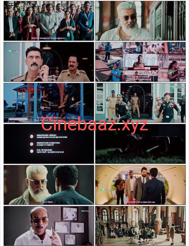 Thunivu (2023) Hindi Dubbed  HQ Pre-DvDRip – 480P | 720P | 1080P – x264 –  2.6GB – Download screenshot