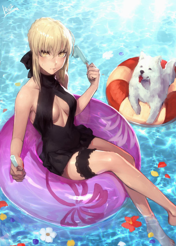 artoria-pendragon-artoria-pendragon-and-cavall-the-2nd-fate-gr