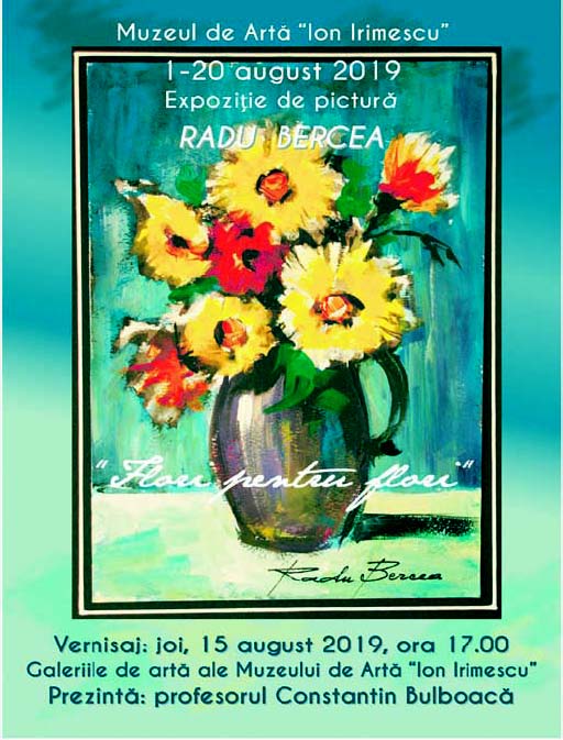Expoziţie de pictură Radu Bercea la Fălticeni