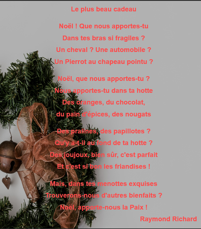 6 poèmes de Noël - Twinkl