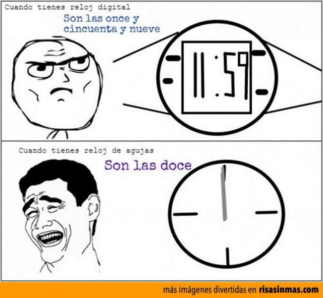 Meme_ ¿Son las doce_