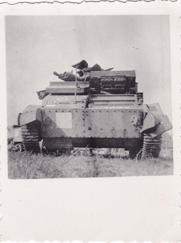 britscher klein Panzer Typ Vickers Mk IV b Dünki