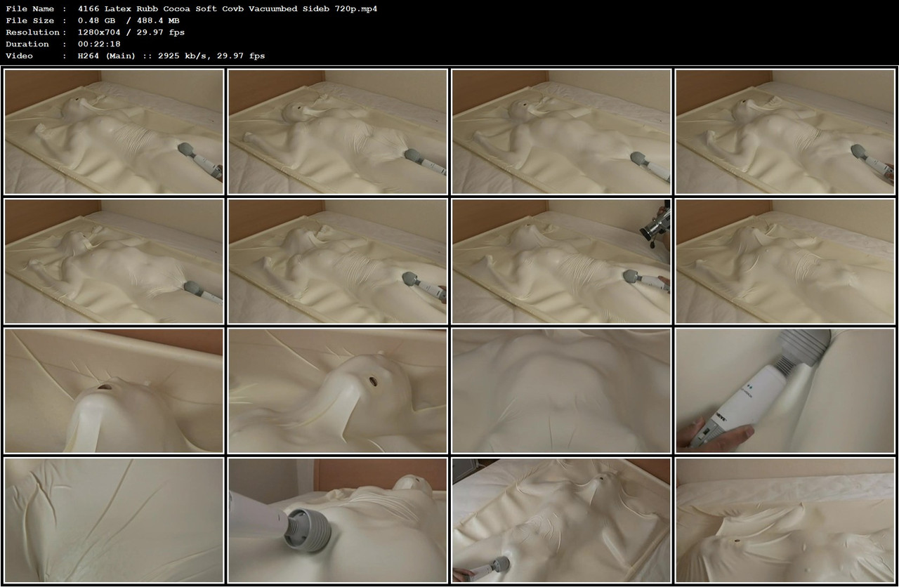 4166 Latex Rubb Cocoa Soft Covb Vacuumbed Sideb 720p mp4