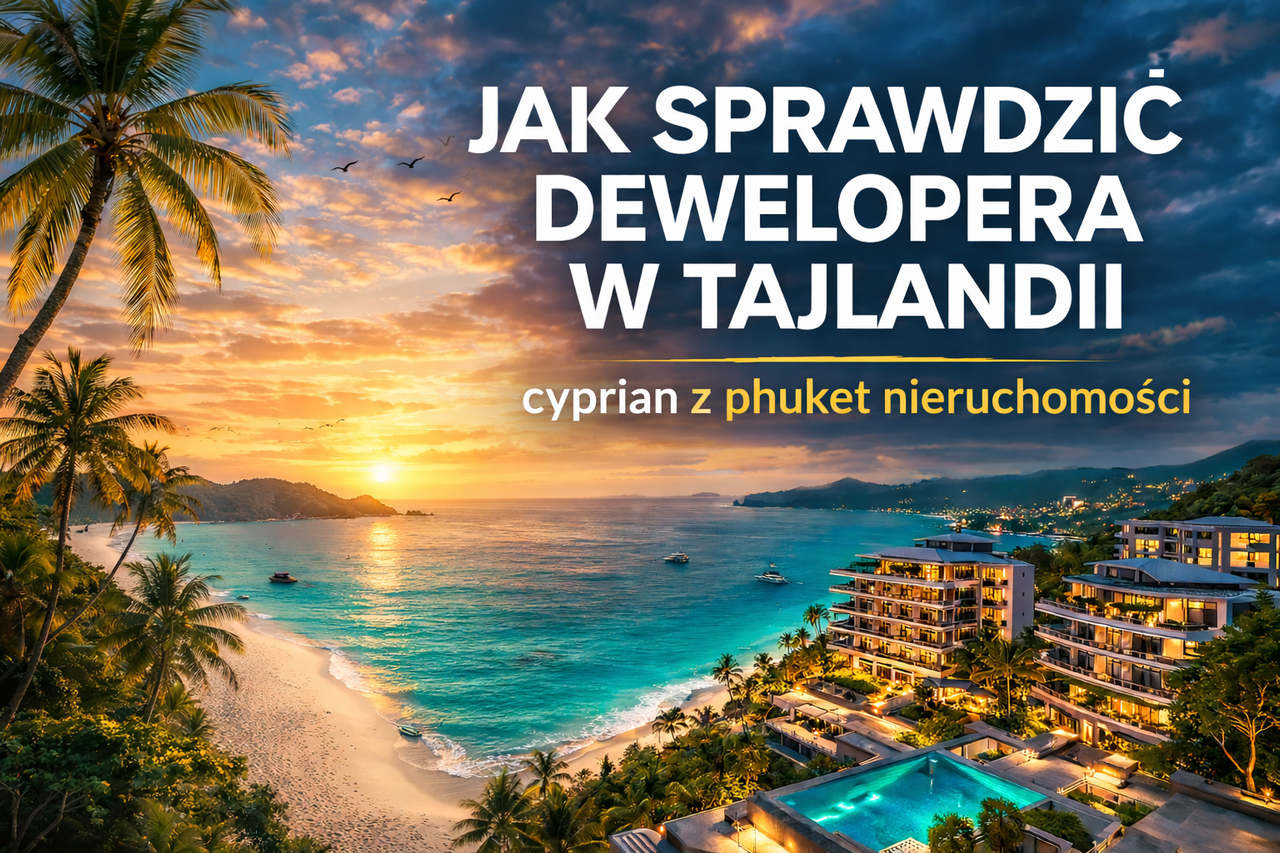 Jak sprawdzić dewelopera w Tajlandii przed zakupem mieszkania