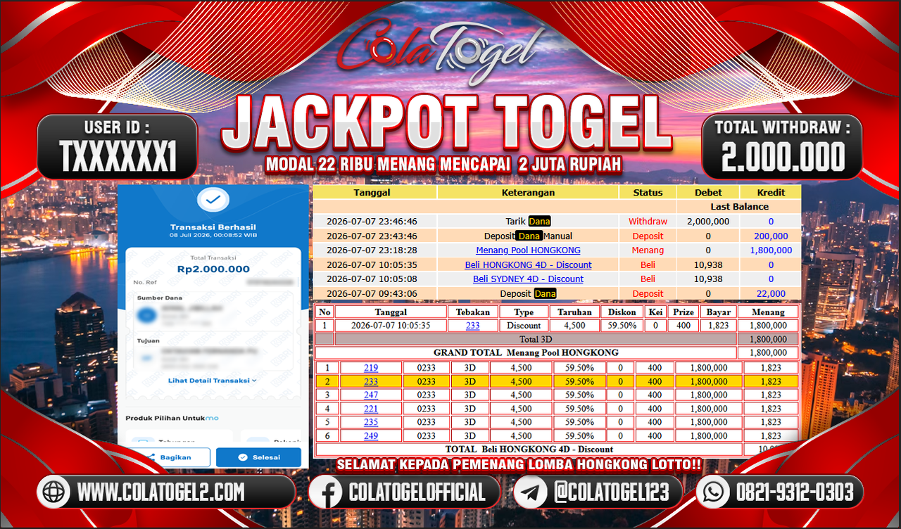 JACKPOT SLOT GACOR!!