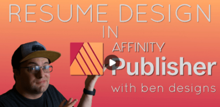 Resume Design in Affinity Publisher