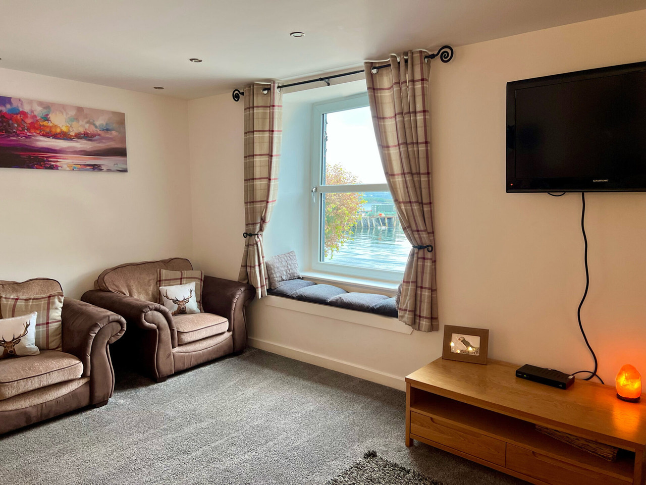 Living room seating area