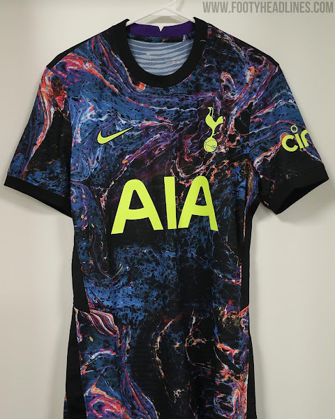 Iridescent Logos: Tottenham 23-24 Away Kit Released - Footy Headlines