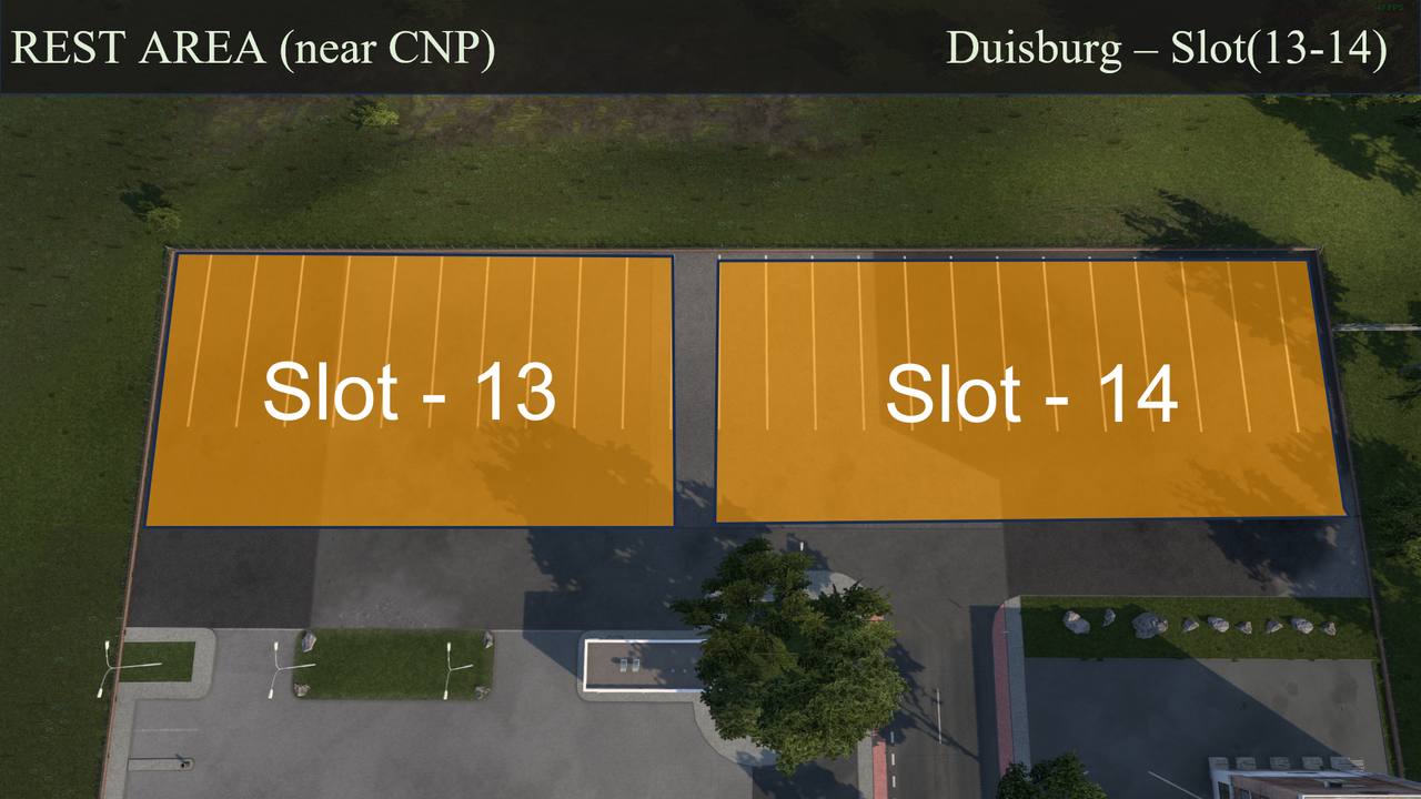 Rest Area Near CNP(Slots 13&14)