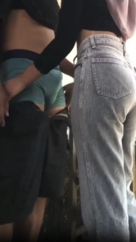 Desi Muslim Girl Standing Fucking with BF