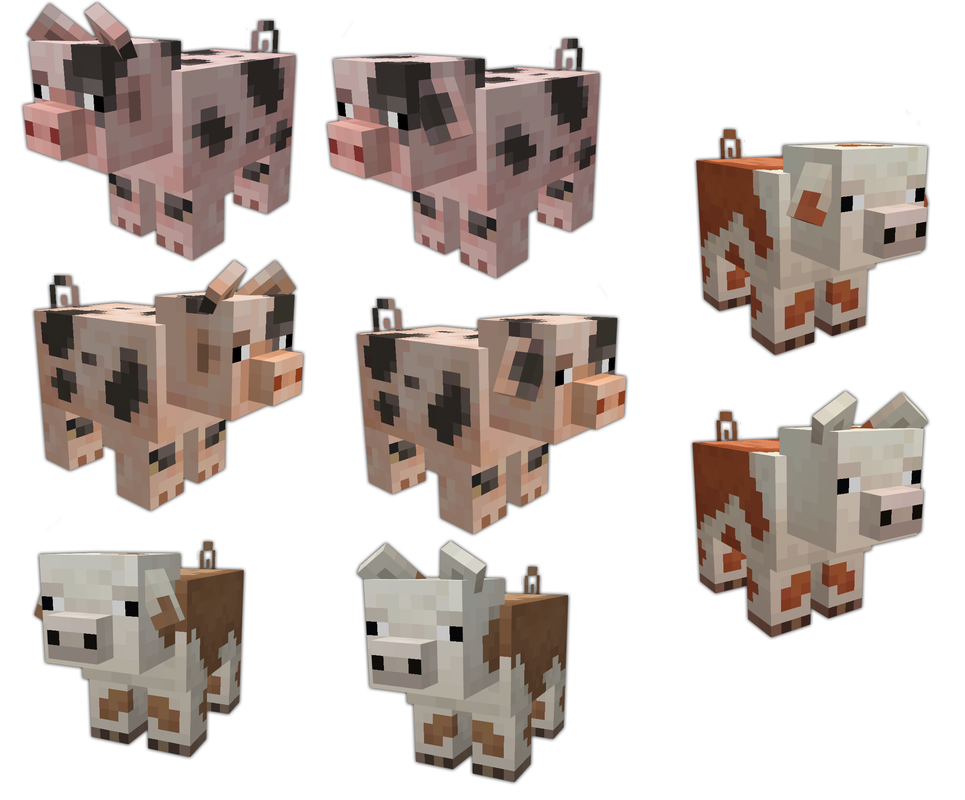 Remodeled Pigs 🐷 Minecraft Texture Pack