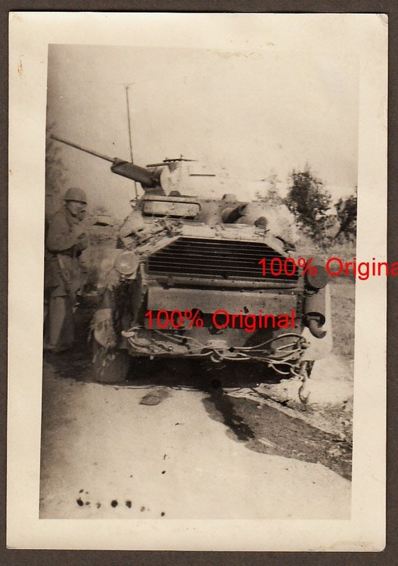 Panzer Spähwagen Fiat Beute Fallschirmjäger in A