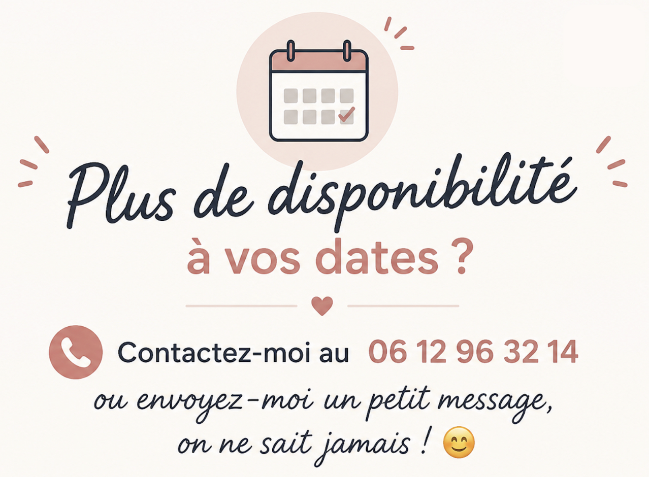 Disponibilités