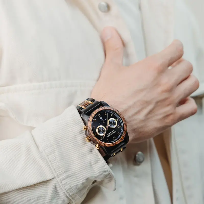WoodWatch Legacy X City – regalo di lusso di congratulazioni per un nuovo lavoro