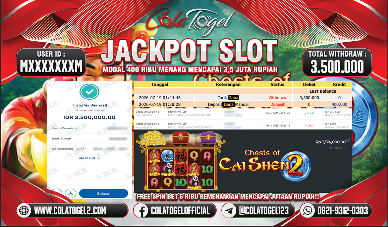 JACKPOT SLOT GACOR!!