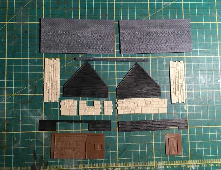 Simple Barn Forge HO-OO Basic Barn & Forge +++COMPLETED+++ - Work In Progress - Dioramas ...