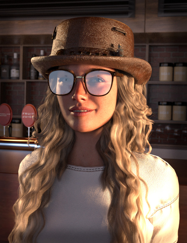 SY Hat and Hair Helper Genesis 9