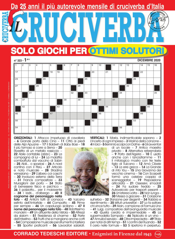 Il Cruciverba – Dicembre 2020