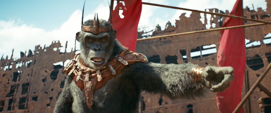 Kingdom of the Planet of the Apes 2024 WebRip [Hindi + Tamil + Telugu + English] 480p, 720p, 1080p ESub Screenshot