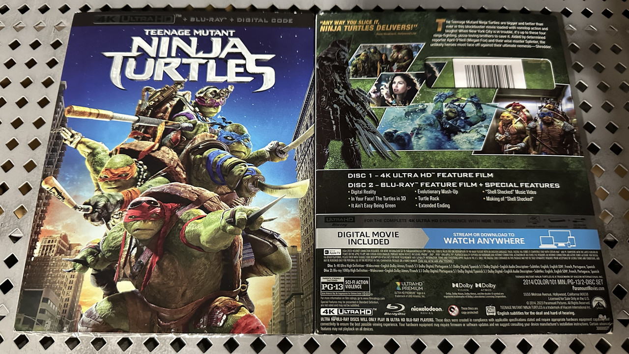 Teenage Mutant Ninja Turtles: Mutant Mayhem 4K UHD (2023) - Page 2 -  Blu-ray Forum