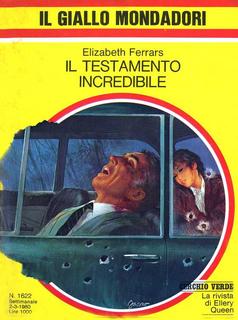 Elizabeth Ferrars - Il testamento incredibile (1980)