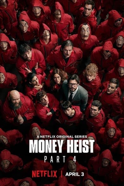 Money Heist S04 Dual Audio {Hindi-English} NetFlix WEB Series 480p | 720p WEB-DL ESub