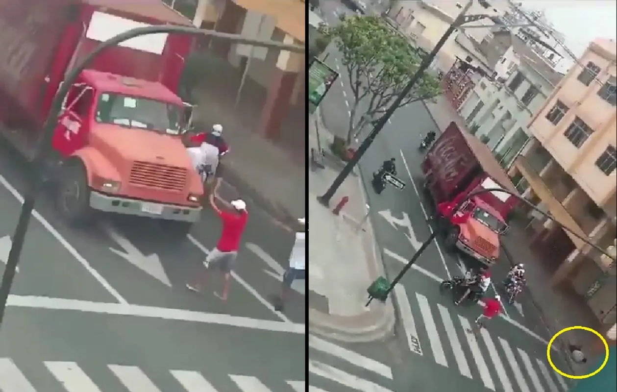 Sicarios matan a chofer para robarle su camión en Ecuador: fuerte video