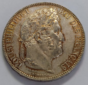 5 Francos - Luis Felipe I - Francia, 1834 W IMG-20220304-122959