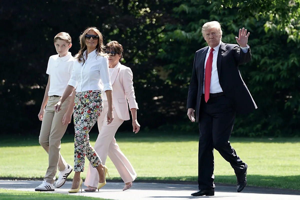 Melania Trump Inauguration Day Fashion