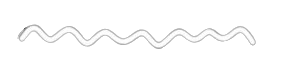 white squiggly line