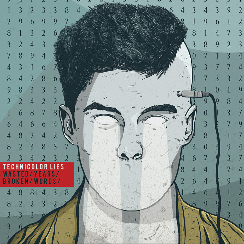 Technicolor Lies-Wasted-Years-Broken-Words-front