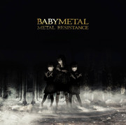 BABYMETAL Metal Resistance alternate cover with younger BABYMETAL added