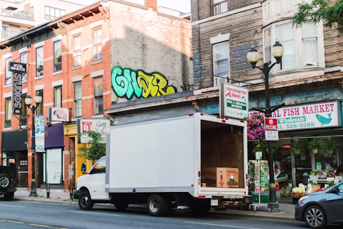 Platinum Crest Luxury Moving Van and Logistics Team