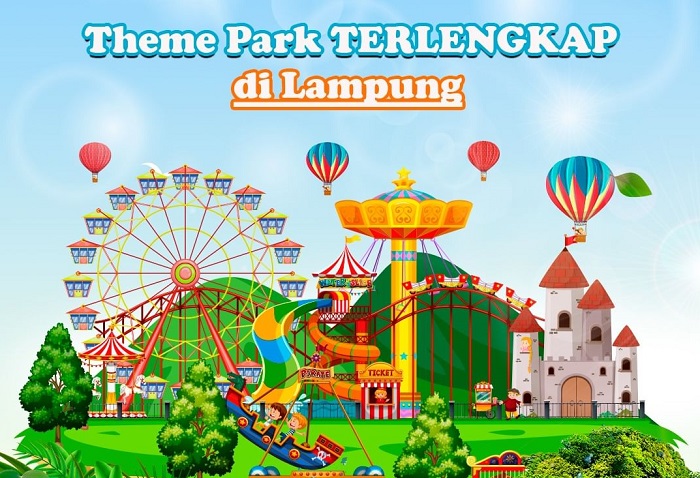 Krakatau Park, rekomendasi tempat wisata di Lampung untuk menikamti momen libur Lebaran 2023. Krakatau Park rencananya akan dibuka untuk kunjungan wisatawan pada 22 April 2023.