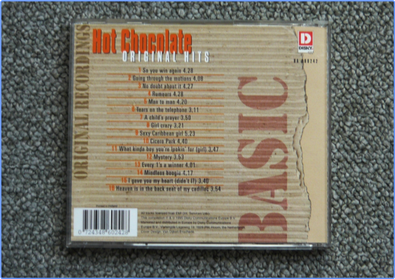 Hot Chocolate - Original Hits (1995) FLAC LossLess