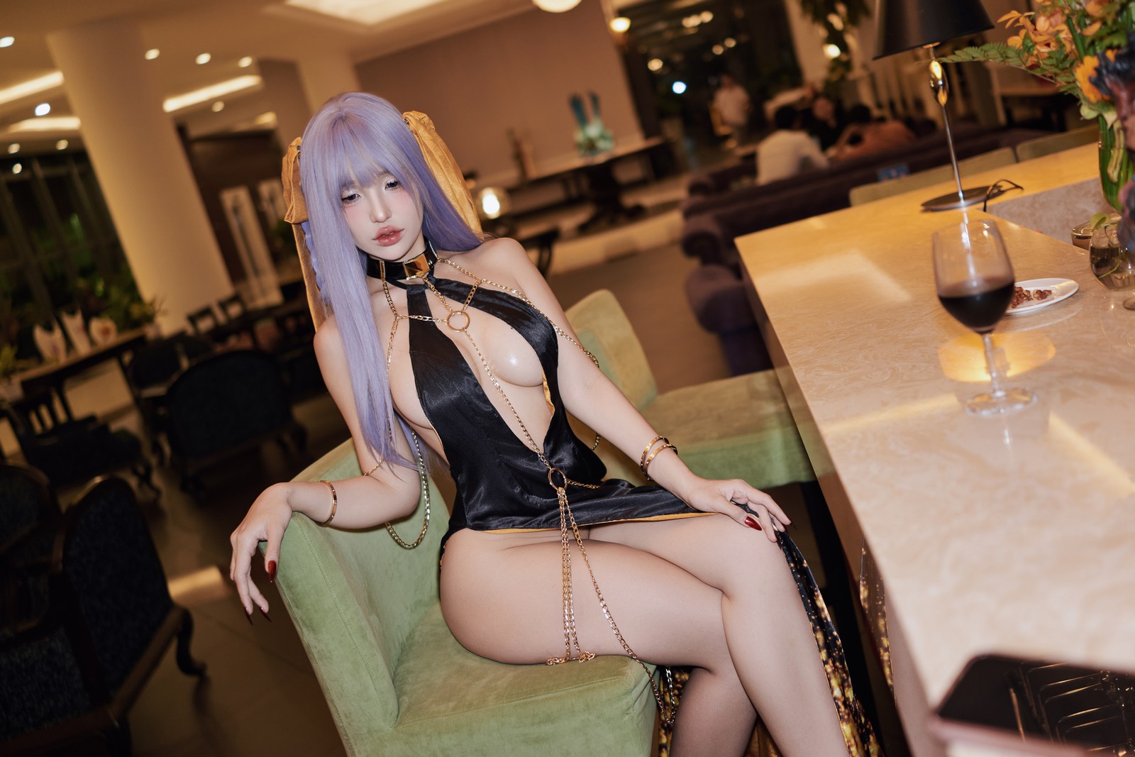 Puy Puy – BB Dubai Cosplay 写真+视频合集（184P+7V-1.41GB）FGO 人气角色插图5
